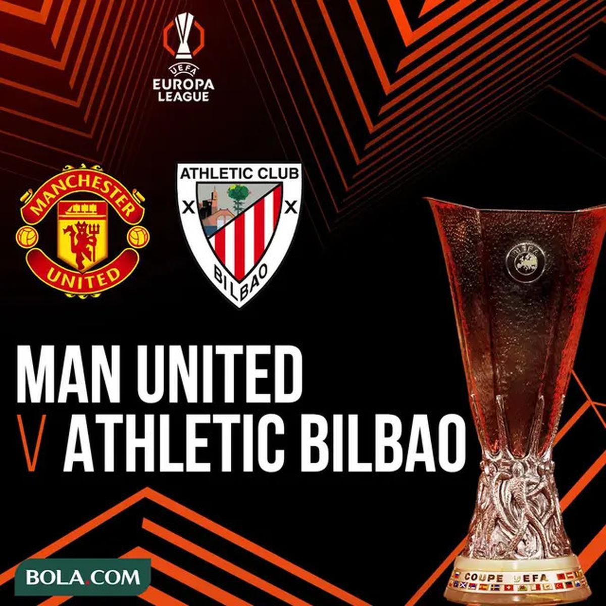 Jadwal Siaran Langsung MU Vs Athletic Club, Selangkah Lagi Setan Merah ke Final?
