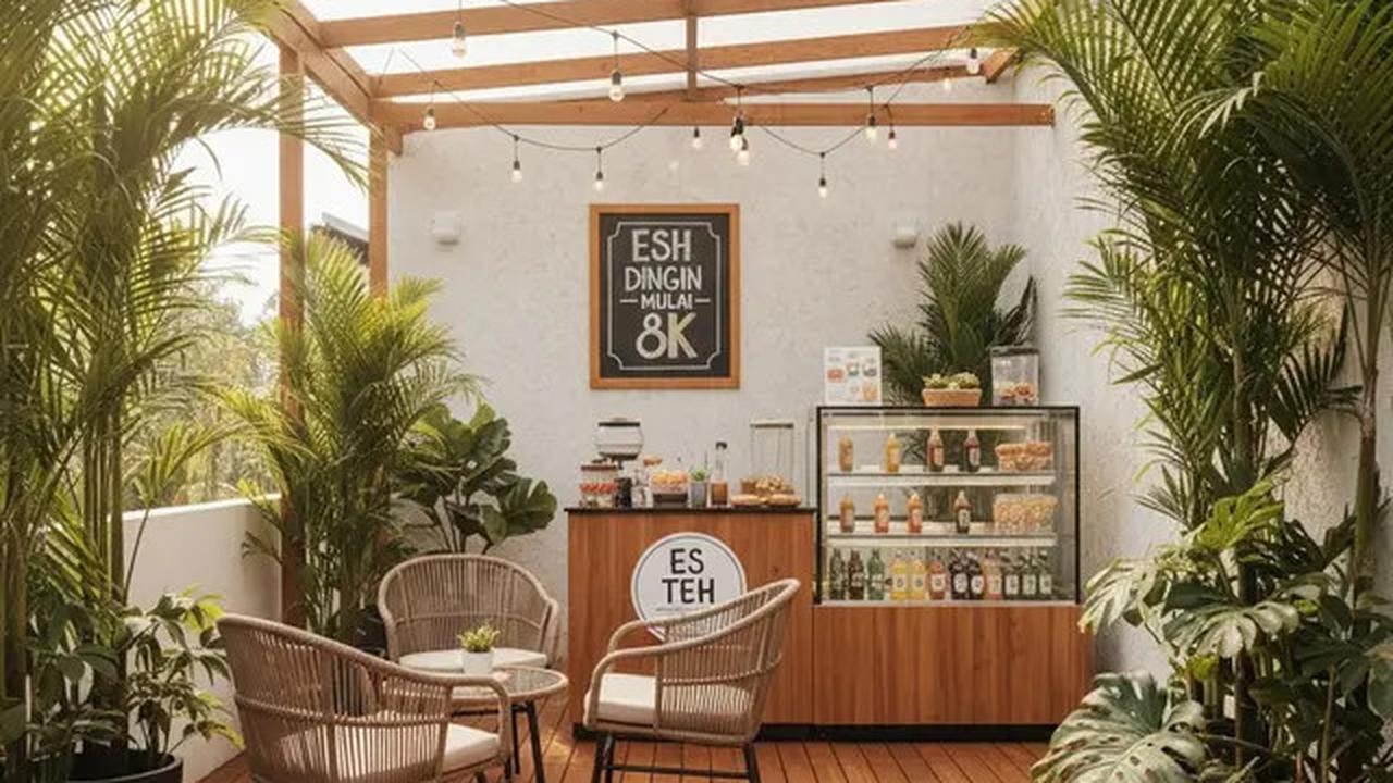 6 Inspirasi Desain Teras Rumah Bisa untuk Jualan Es Teh, Pikat Pelanggan dan Tingkatkan Omzet
