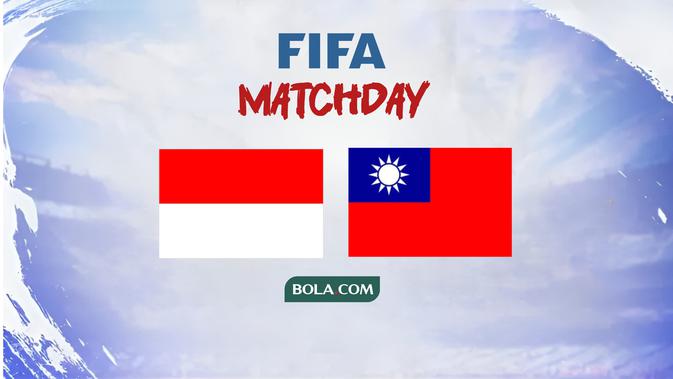 Jadwal Siaran Langsung Timnas Indonesia Vs Chinese Taipei di FIFA Matchday