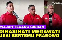 VIDEO: Tegang! Wajah Gibran Dinasihati Megawati Usai Dampingi Prabowo Temui Relawan