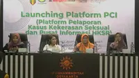 Pimpinan Pusat Ikatan Pelajar Muhammadiyah (PP IPM) berkomitmen ikut serta menangani isu kekerasan seksual. Komitmen itu tampak dari Launching Platform Peer CounseIor IPM (PCI). (Foto: Istimewa).