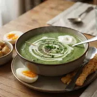 Resep Sup Bayam Creamy (AI Generated)
