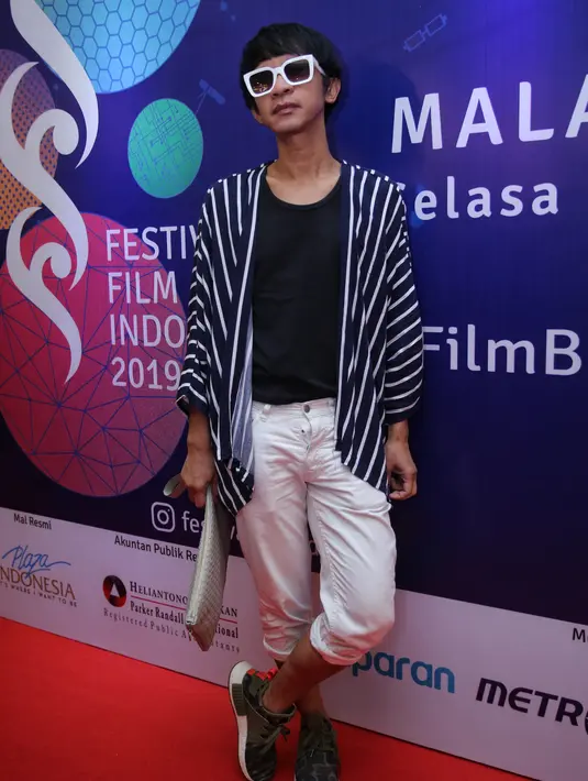 Aming, saat hadir dalam acara pengumuman nominasi Festival Film Indonesia 2019 di Plaza Indonesia, Jakarta, Selasa (12/11/2019). (Adrian Fimela.com)
