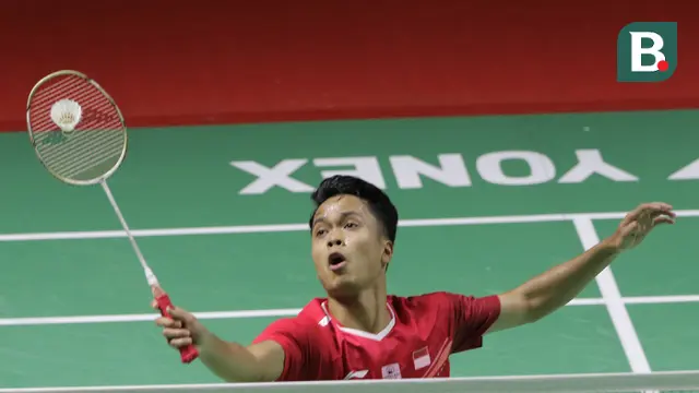 Bulu Tangkis Daihatsu Indonesia Masters 2022: Anthony Sinisuka Ginting