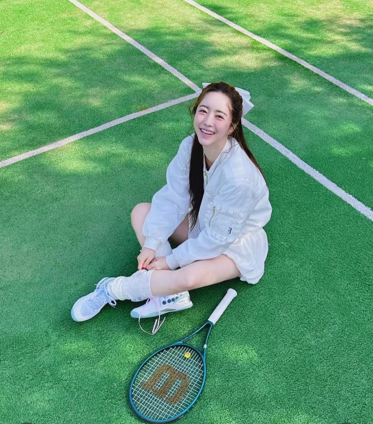 Pesona Hong Soo Ah Jadi Sorotan di Lagi-Lagi Tenis, Visual Menawan dan Skill Tenis Mengesankan