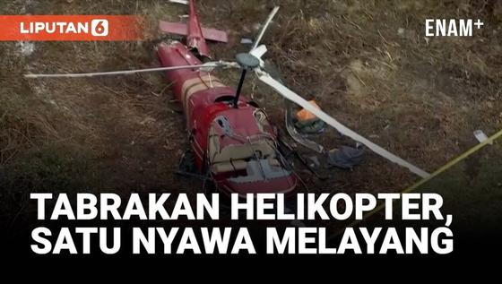 Dua Helikopter di New Jersey Bertabrakan di Udara, Satu Orang Tewas
