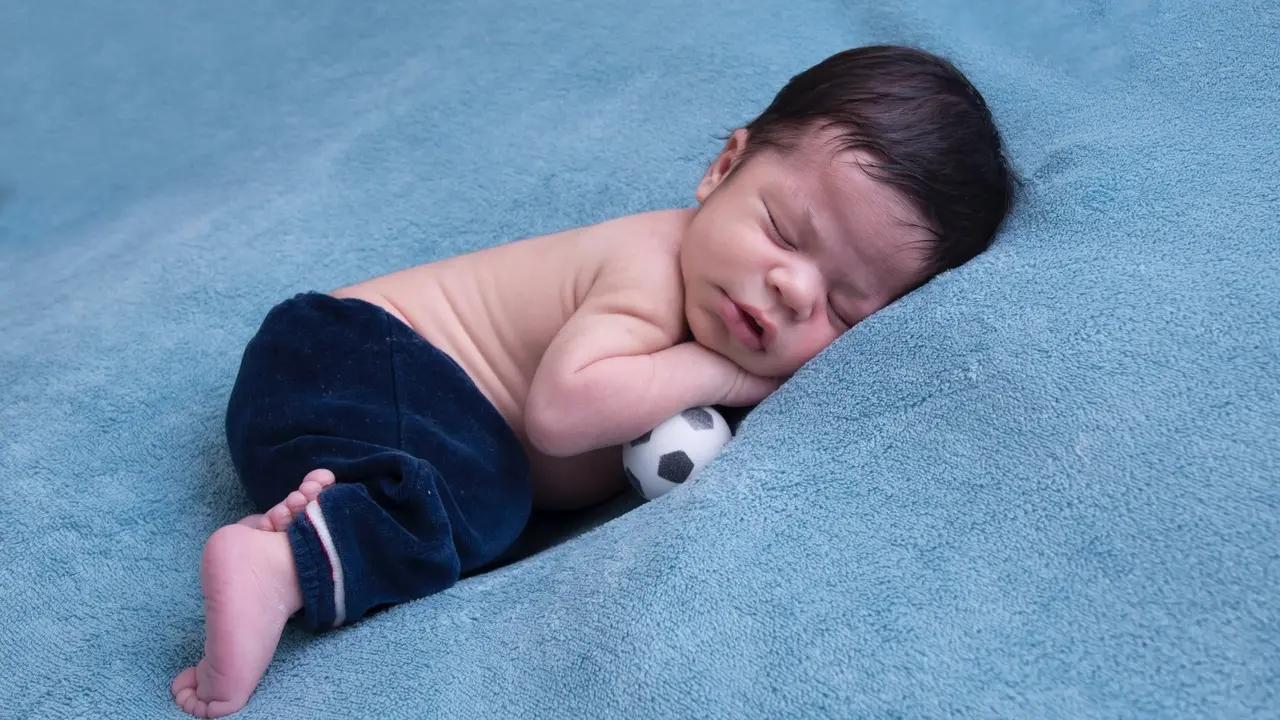 Ilustrasi bayi laki-laki