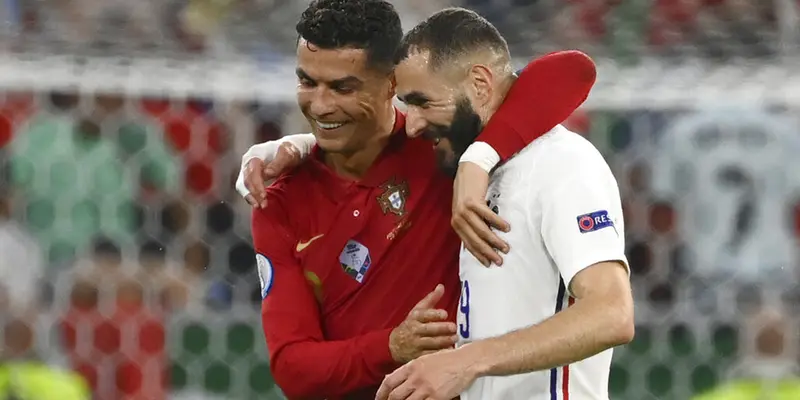 FOTO: Bermain Imbang, Portugal dan Prancis Melenggang ke 16 Besar Euro 2020