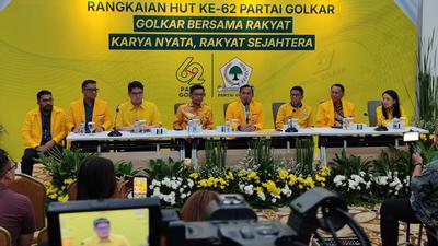 Golkar Gelar Rangkaian HUT ke-62 secara Sederhana, Tanpa Acara di Hotel