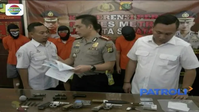 Polisi Tangkap Komplotan Pencuri Motor Asal Lampung di Jakarta
