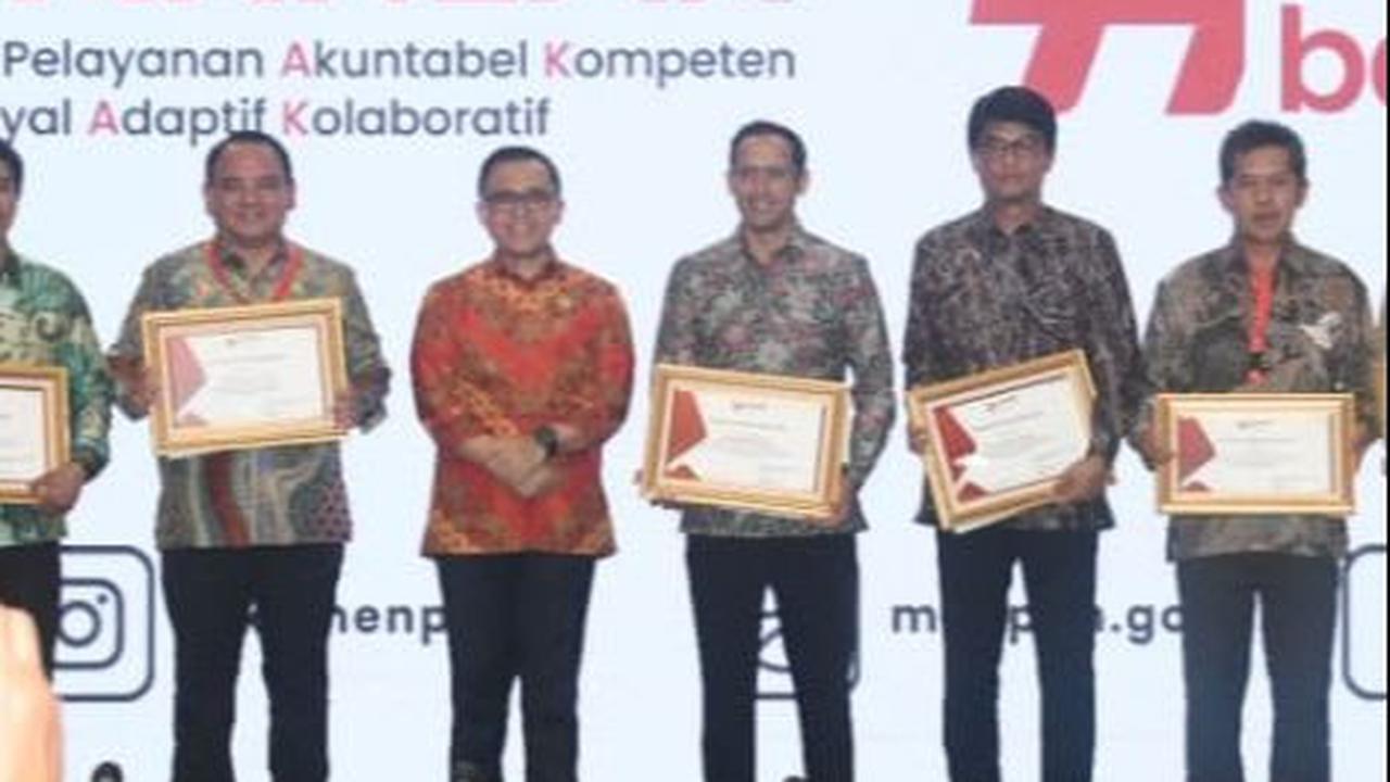 Tata Kelola Pengadaan ASN Terbaik, Kemenkumham Terima Penghargaan dari Menpan RB