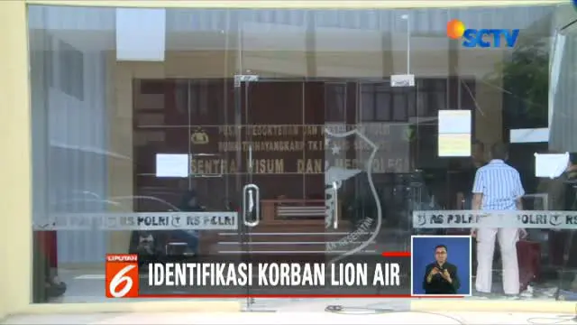 Tim DVI Polri berjanji upayakan identifikasi bagian tubuh korban Lion Air JT 610 yang sudah didapat tim pencari.