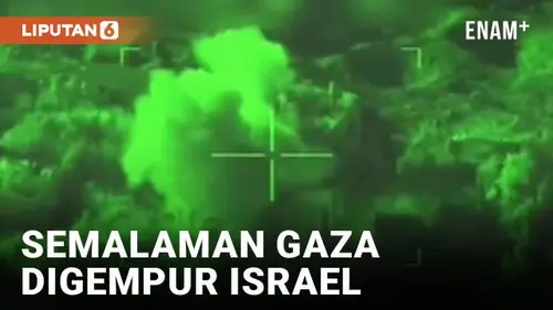 VIDEO: Israel Lancarkan Serangan Darat di Gaza