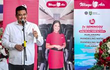 Gubernur Sumut Resmikan Penerbangan Kualanamu Madina Wings Air, Perkuat Konektivitas Daerah