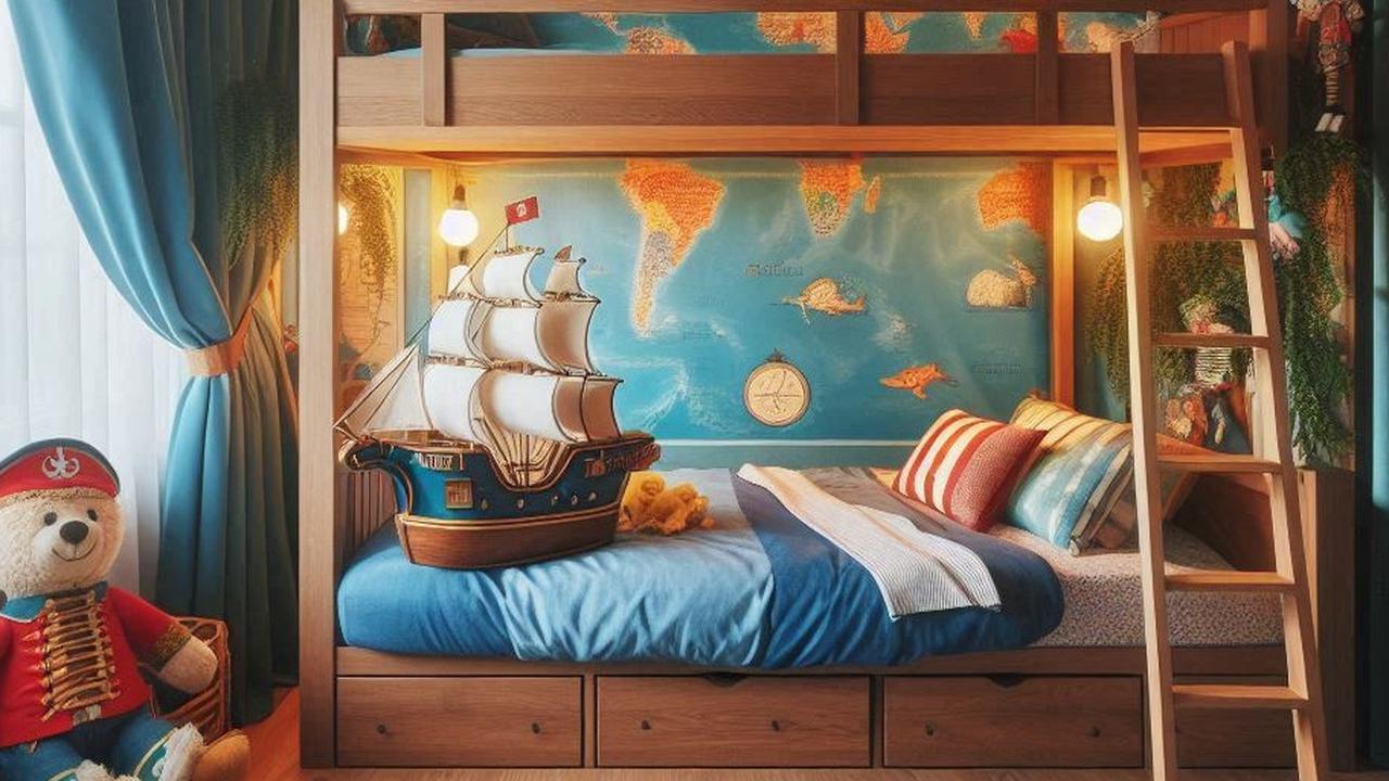7 Inspirasi Desain Mural untuk Kamar Anak, Bisa Buat Suasana Lebih Ceria dan Menyenangkan