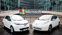 Aliansi pabrikan mobil Perancis-Jepang, Renault SA dan Nissan Motor Co resmi bermitra dengan raksasa teknologi Microsoft.