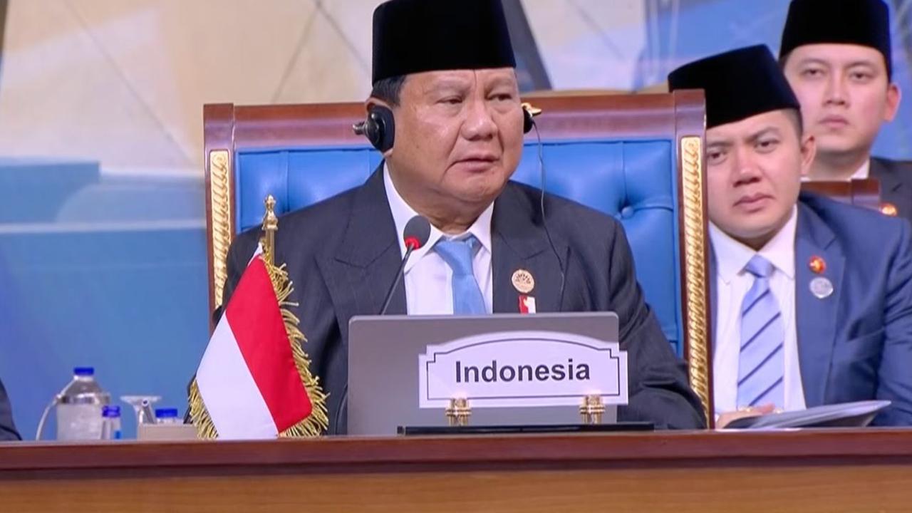 Prabowo di forum D8