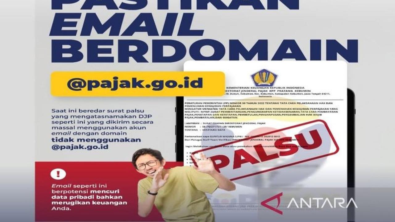 Waspada Penipuan DJP: Direktorat Jenderal Pajak Tak Pernah Minta Data Rahasia Wajib Pajak