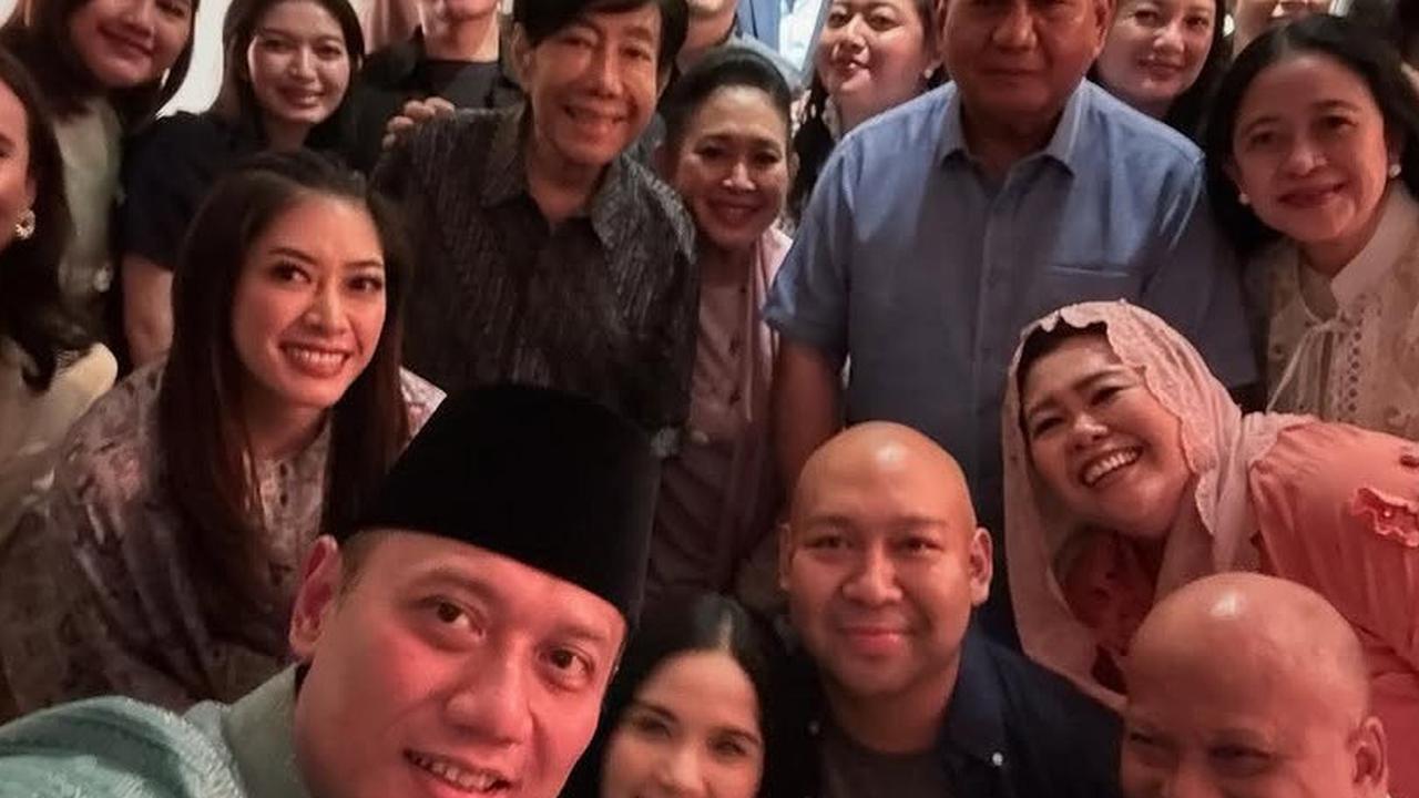 Momen Mahal Kumpul Anak Presiden Soekarno Sampai Prabowo, Ada Pose Imut Kaesang