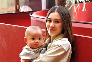 Aaliyah Massaid dan Baby Arash. [@aaliyah.massaid]