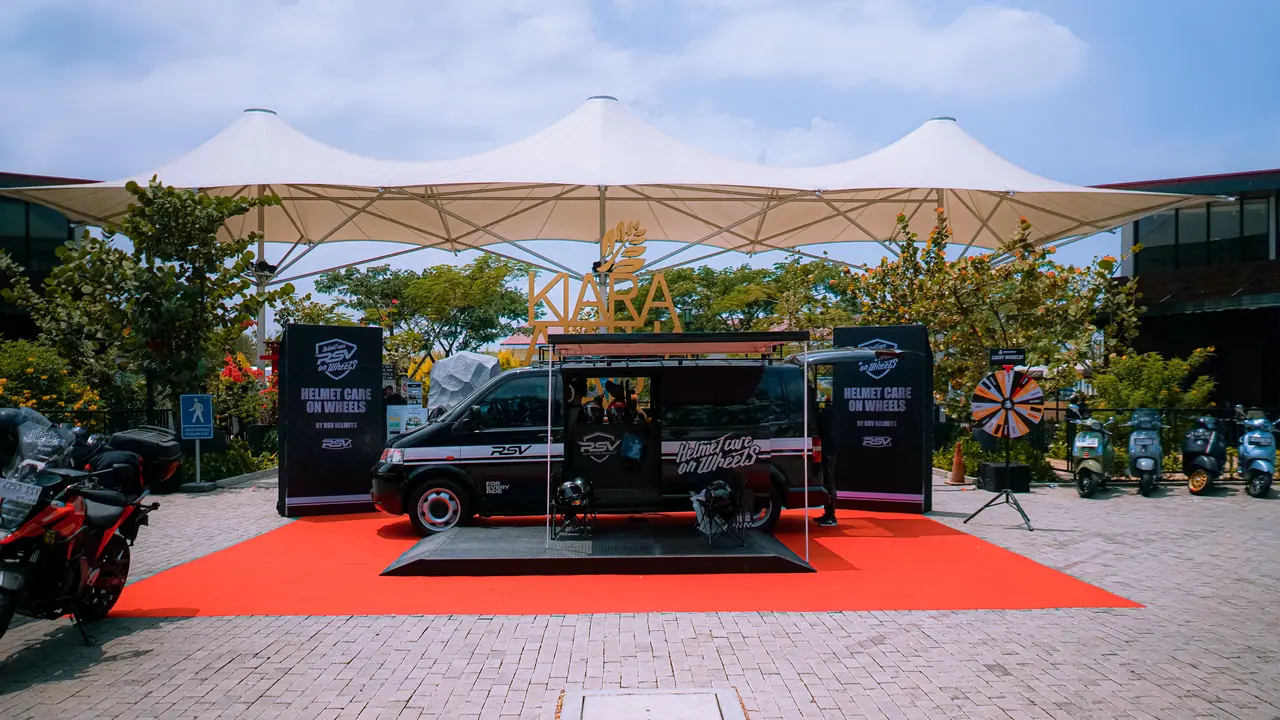 RSV Berikan Layanan Perawatan Helm Gratis (ist)