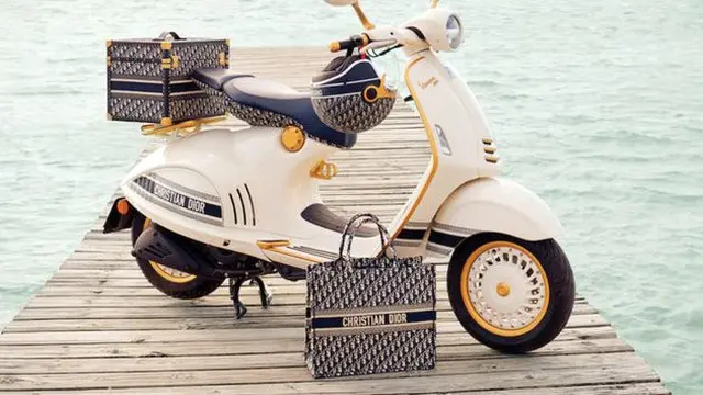 Nagita Slavina Ngidam Vespa Dior yang Ditaksir Rp 1 Miliar, Ini 5 Potretnya