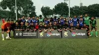 EDF La Liga Academy mengundang Sekolah Sepak Bola (SSB) di Jakarta dan sekitarnya untuk uji tanding, di Lapangan Rugby Gelora Bung Karno, Senayan, Jakarta setiap hari Minggu. (dok. EDF La Liga Academy)