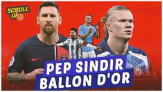 Berita video, scroll up kali ini membahas siapa yang akan menjadi pemenang Ballon d'Or 2023.