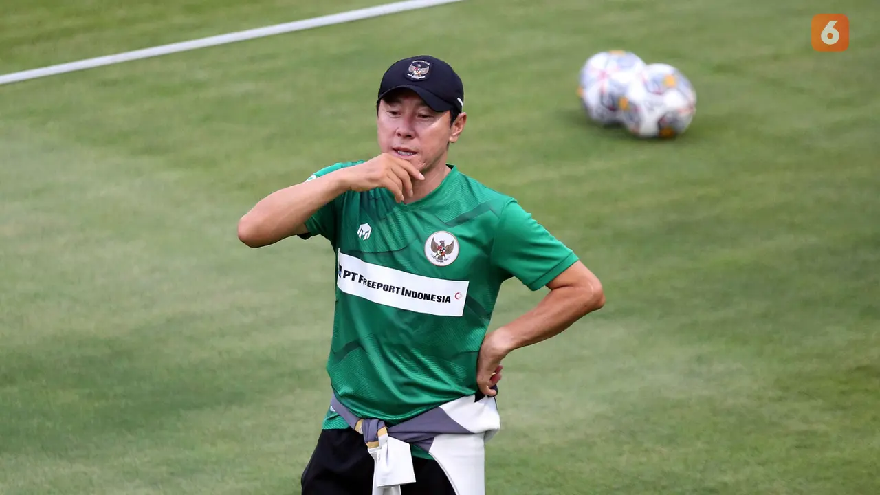Latihan Timnas Indonesia Jelang Hadapi Timnas Argentina