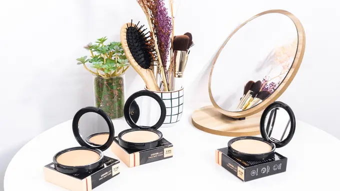 Hadir dengan Harga Terjangkau, OMG Oh My Glam Coverlast Two Way Cake Bikin Wajah Flawless Maksimal Tanpa Filter