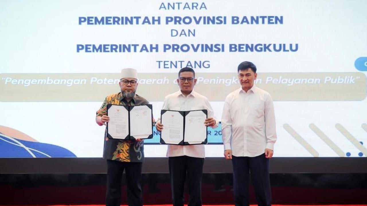 Kolaborasi Banten Bengkulu: Fakta Menarik Dua Provinsi Sepakat Perkuat Potensi Daerah dan Tingkatkan Layanan Publik