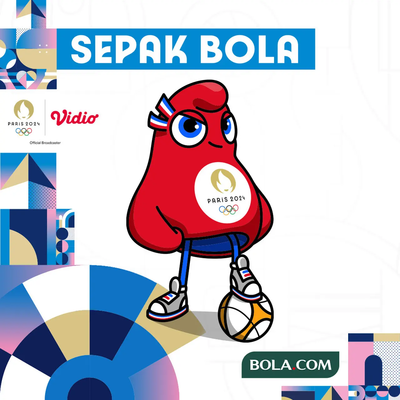 Jadwal Lengkap Siaran Langsung Sepak Bola Olimpiade Paris 2024 di Vidio
