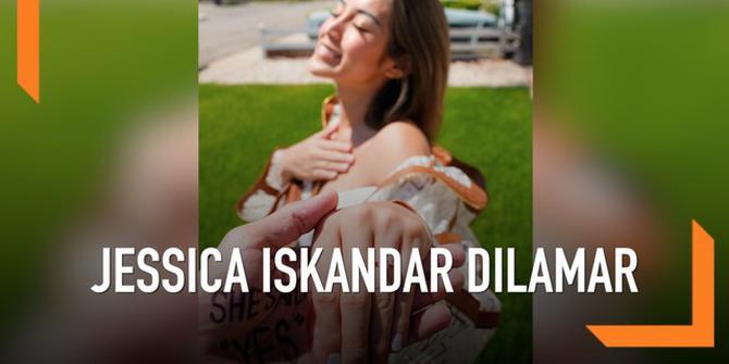 VIDEO: Raut Bahagia Jessica Iskandar usai Dilamar Richard Kyle