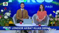 Simak informasi dalam Fokus Pagi edisi (02/03) dengan topik-topik pilihan sebagai berikut, Tanggul Jebol Rendam Permukiman, Pohon Tumbang Ganggu Perjalanan Kereta, Warga Berburu Sembako Murah, Empat Tersangka Perundungan Siswa di Sekolah Elite, Cuaca...