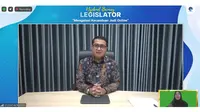 Wakil Ketua Komisi I DPR RI, Teuku Riefky Harsya dalam Webinar bertajuk “Ngobrol Bareng Legislator: Mengatasi Kecanduan Judi Online” pada Selasa, 26 Maret 2024.