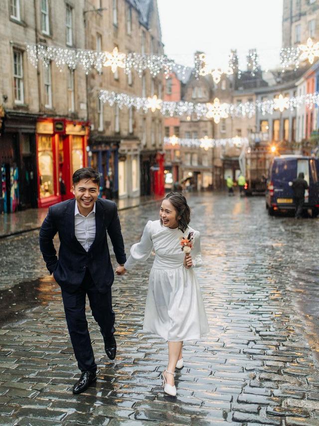 Gritte Agatha dan Arif Hidayat Prewedding di Edinburgh, Skotlandia (Foto: sweet.escape via Instagram gritteagathaa)