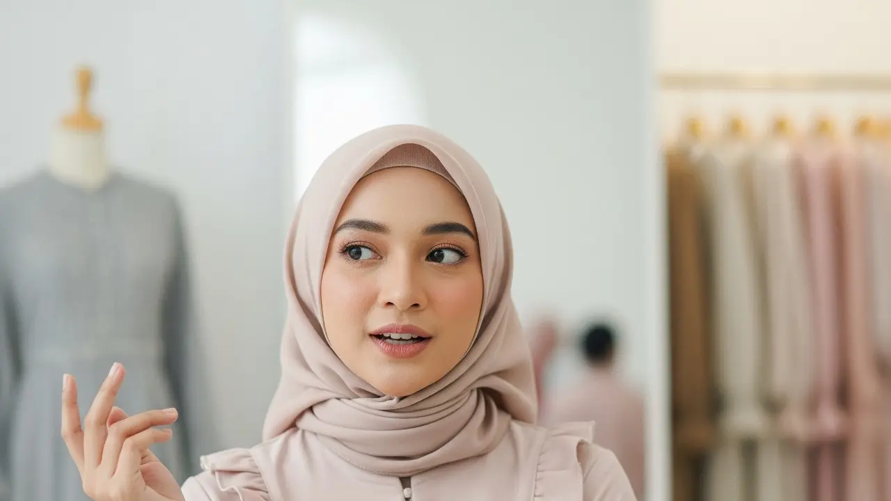 Model Lengan Gamis Rempel Paling Baru