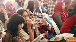 Citizen6, Semarang: Suasana peserta di acara SCTV Goes to Campus. (Pengirim: Ady Permadi) 