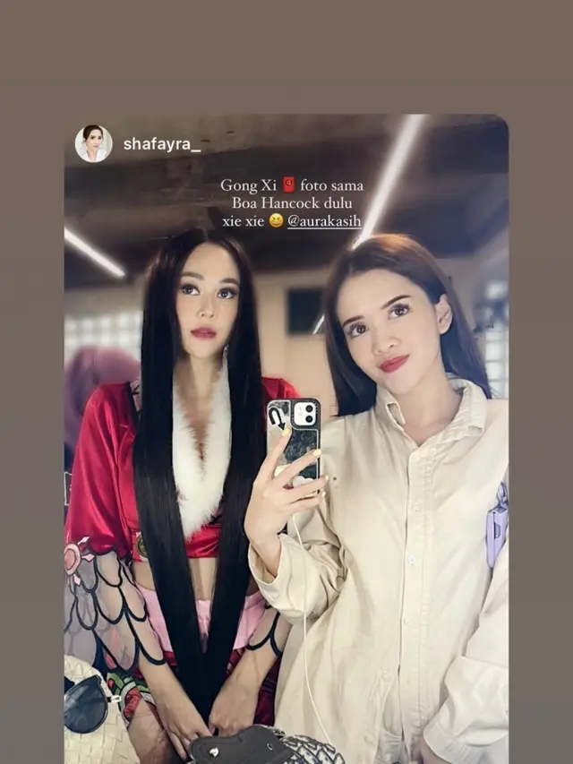 6 Potret Aura Kasih Cosplay Jadi Boa Hancock di Anime One Piece Ini Mirip Banget