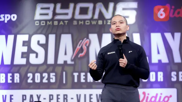 Foto: Petarung Malaysia Pasang Misi Balas Dendam dengan Petarung Indonesia di Byon Combat Showbiz Vol. 6
