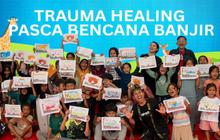 ITDC Intensifkan Pemulihan Anak Terdampak Banjir Mandalika dengan Bantuan dan Trauma Healing
