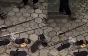 Cerita di Balik Penemuan Pedang dan Tongkat Besi Berserakan