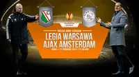 Legia Warsawa vs Ajax Amsterdam (Liputan6.com/Andri Wiranuari)