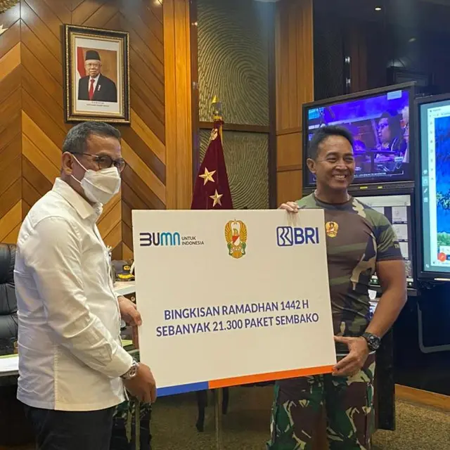 BRI Apresiasi Dedikasi TNI AD Dalam Penanganan Covid-19