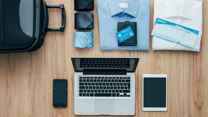Ilustrasi business trip (Foto:Shutterstock)