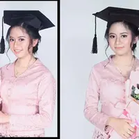 Sus Rini pengasuh Rafathar Malik Ahmad alias Cipung sedang pulang kampung. Selain berkumpul dengan keluarga karena lebaran tak bisa mudik, Sus Rini juga membagikan momen mendampingi putrinya wisuda. Berikut beberapa potretnya. [Instagram/riniperdiyanti]