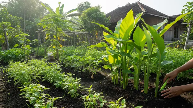 Cara Menanam Ganyong di Pekarangan untuk Cadangan Pangan/AI Generated