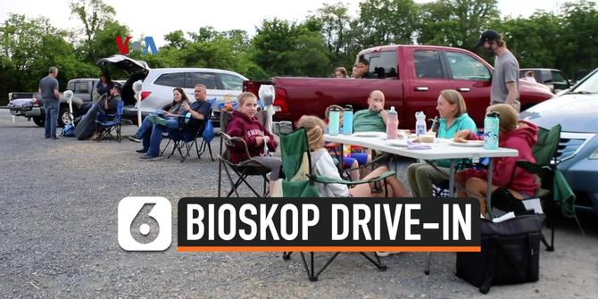 VIDEO: Bioskop Drive-in Alternatif Nobar di Masa Pandemi Covid-19