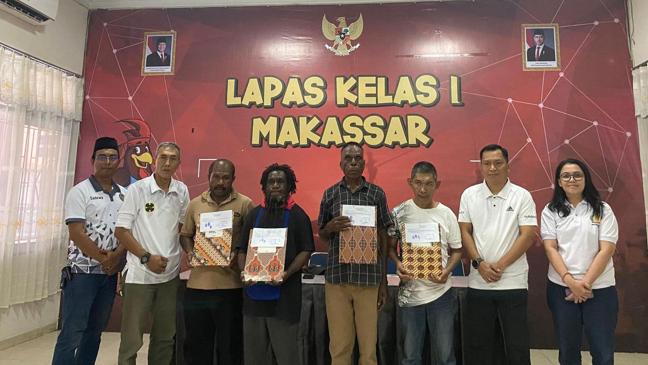 Empat Napi Lapas Makassar Bebas Usai Dapat Amnesti dari Prabowo, 3 Kasus Makar dan 1 Pembunuhan