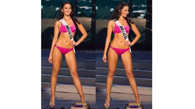 Deretan Kostum Elvira Devinamira di Ajang Miss Universe 2015